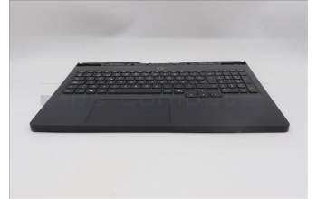 Lenovo 5CB1S57461 C-Cover with keyboard, Spanish, Eclipse Black, White Backlight, UK