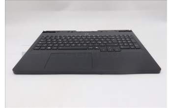 Lenovo 5CB1S57483 C-Cover with keyboard, Italian, Eclipse Black, RGB Backlight, UK