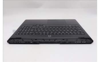 Lenovo 5CB1S57483 C-Cover with keyboard, Italian, Eclipse Black, RGB Backlight, UK