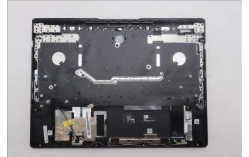 Lenovo 5CB1S57488 C-Cover with keyboard, Portuguese, Eclipse Black, RGB Backlight, UK