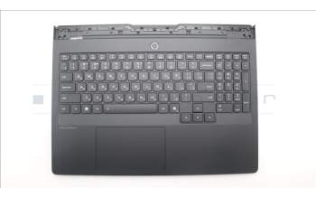 Lenovo 5CB1S57489 C-Cover with keyboard, Russian, Eclipse Black, RGB Backlight, US