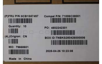 Lenovo 5CB1S57497 Lower Case 83JE