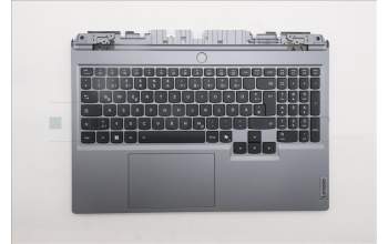 Lenovo 5CB1S57550 C-Cover with keyboard, German, RGB Backlight, UK
