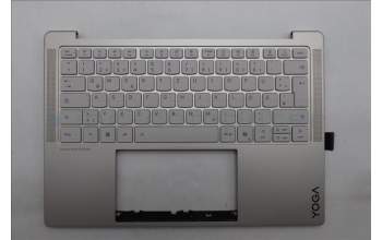 Lenovo 5CB1S75692 C-Cover with keyboard, German, Seashell, Non-Puresight Logo, UK