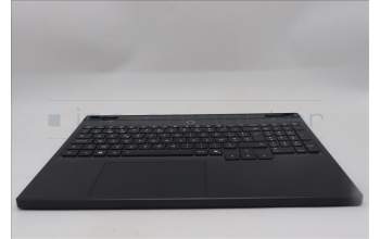 Lenovo 5CB1S75705 C-Cover with keyboard, Belgian, Eclipse Black, RGB Backlight, Anodizing Sandblasting, UK