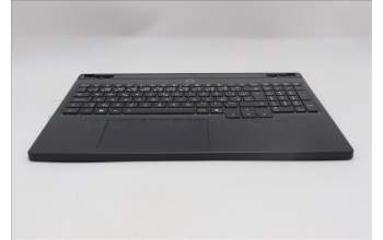 Lenovo 5CB1S75708 C-Cover with keyboard, Czech Slovakian, Eclipse Black, RGB Backlight, Anodizing Sandblasting, UK