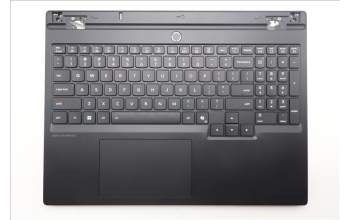Lenovo 5CB1S75709 C-Cover with keyboard, English, Eclipse Black, RGB Backlight, Anodizing Sandblasting, US