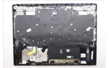 Lenovo 5CB1S75717 C-Cover with keyboard, Hungarian, Eclipse Black, RGB Backlight, Anodizing Sandblasting, UK