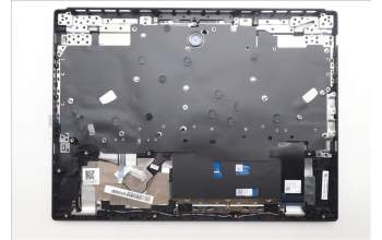Lenovo 5CB1S76667 C-Cover with keyboard, Nordic, Eclipse Black, White Backlight, Painting, UK