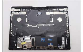 Lenovo 5CB1S76678 C-Cover with keyboard, Arabic, Eclipse Black, White Backlight, US