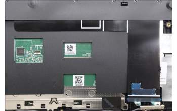 Lenovo 5CB1S76699 C-Cover with keyboard, Portuguese, Eclipse Black, White Backlight, UK