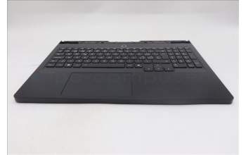 Lenovo 5CB1S76703 C-Cover with keyboard, Switzerland, Eclipse Black, White Backlight, UK