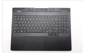 Lenovo 5CB1S76714 C-Cover with keyboard, US English Euro, Eclipse Black, RGB Backlight, US