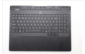 Lenovo 5CB1S80257 C-Cover with keyboard, Ukraine, Eclipse Black, RGB Backlight, US