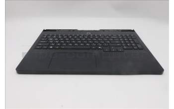 Lenovo 5CB1S80257 C-Cover with keyboard, Ukraine, Eclipse Black, RGB Backlight, US