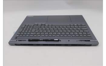 Lenovo 5CB1S80307 C-Cover with keyboard, Bulgarian, Luna Grey, Non-FingerPrint, UK