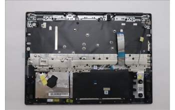 Lenovo 5CB1S82735 C-Cover with keyboard, Greek, Luna Grey, Non-FingerPrint, US