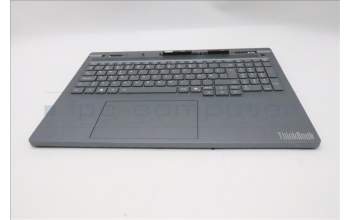 Lenovo 5CB1S82747 C-Cover with keyboard, Swedish/Finnish, Luna Grey, Non-FingerPrint, UK