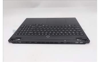 Lenovo 5CB1S82775 C-Cover with keyboard, US English Euro, Eclipse Black, RGB Backlight, Anodizing Sandblasting