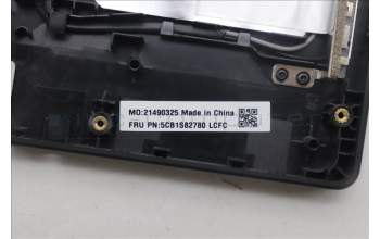 Lenovo 5CB1S82780 C-Cover with keyboard, Greek, Eclipse Black, RGB Backlight, Anodizing Sandblasting, US