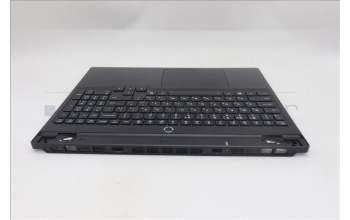 Lenovo 5CB1S82790 C-Cover with keyboard, Russian, Eclipse Black, RGB Backlight, Anodizing Sandblasting, US