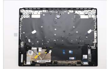Lenovo 5CB1S82830 C-Cover with keyboard, Belgian, Eclipse Black, Anodizing Sandblasting, UK