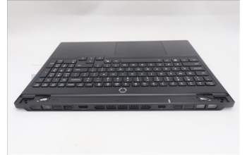 Lenovo 5CB1S82834 C-Cover with keyboard, English, Eclipse Black, Anodizing Sandblasting