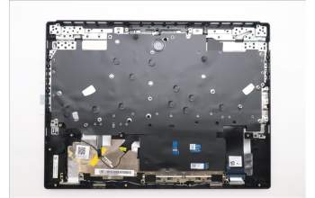 Lenovo 5CB1S82836 C-Cover with keyboard, French, Eclipse Black, Anodizing Sandblasting, US