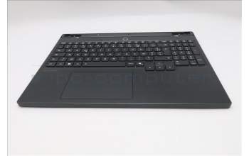 Lenovo 5CB1S82836 C-Cover with keyboard, French, Eclipse Black, Anodizing Sandblasting, US
