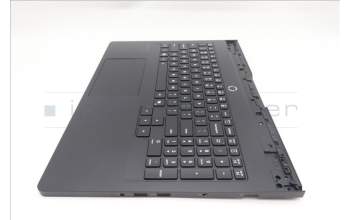 Lenovo 5CB1S87237 C-Cover with keyboard, English, Eclipse Black, White Backlight, US