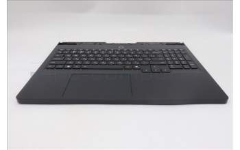 Lenovo 5CB1S87254 C-Cover with keyboard, Russian, Eclipse Black, White Backlight, US