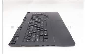 Lenovo 5CB1S87262 C-Cover with keyboard, Arabic, Eclipse Black, RGB Backlight, US