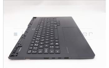 Lenovo 5CB1S87266 C-Cover with keyboard, Czech Slovakian, Eclipse Black, RGB Backlight, UK