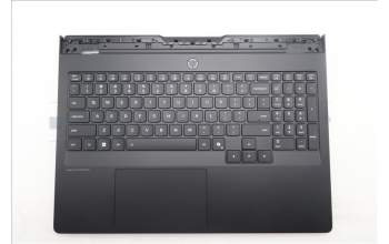 Lenovo 5CB1S87267 C-Cover with keyboard, English, Eclipse Black, RGB Backlight, US
