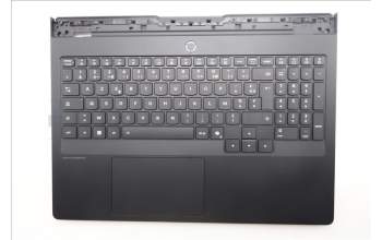 Lenovo 5CB1S87271 C-Cover with keyboard, French, Eclipse Black, RGB Backlight, US