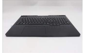 Lenovo 5CB1S87560 C-Cover with keyboard, Switzerland, Eclipse Black, RGB Backlight, UK