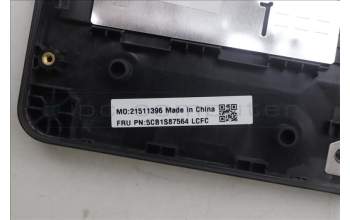 Lenovo 5CB1S87564 C-Cover with keyboard, Ukraine, Eclipse Black, RGB Backlight