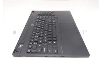 Lenovo 5CB1S89877 C-Cover with keyboard, English, Eclipse Black, RGB Backlight, Anodizing Sandblasting