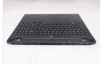 Lenovo 5CB1S89877 C-Cover with keyboard, English, Eclipse Black, RGB Backlight, Anodizing Sandblasting, US