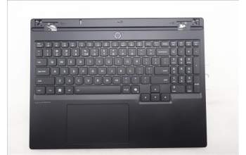 Lenovo 5CB1S89878 C-Cover with keyboard, US English Euro, Eclipse Black, RGB Backlight, Anodizing Sandblasting