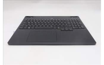 Lenovo 5CB1S89882 C-Cover with keyboard, German, Eclipse Black, RGB Backlight, Anodizing Sandblasting