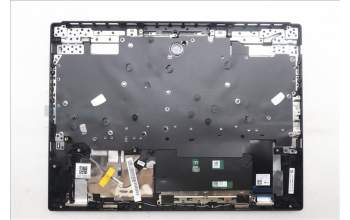 Lenovo 5CB1S89883 C-Cover with keyboard, Greek, Eclipse Black, RGB Backlight, Anodizing Sandblasting, US