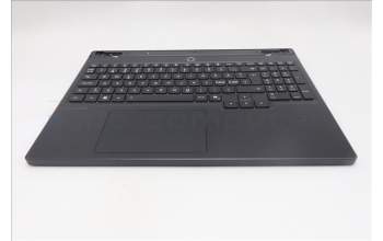 Lenovo 5CB1S89891 C-Cover with keyboard, Nordic, Eclipse Black, RGB Backlight, Anodizing Sandblasting, UK