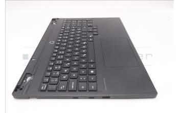 Lenovo 5CB1S89894 C-Cover with keyboard, Slovenian, Eclipse Black, RGB Backlight, Anodizing Sandblasting, UK