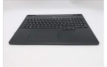 Lenovo 5CB1S89909 C-Cover with keyboard, French, Eclipse Black, White Backlight, Anodizing Sandblasting, US