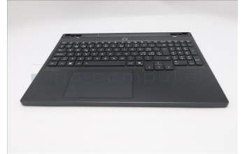 Lenovo 5CB1S89926 C-Cover with keyboard, Switzerland, Eclipse Black, White Backlight, Anodizing Sandblasting, UK