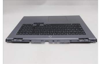 Lenovo 5CB1S90419 C-Cover with keyboard, Spanish, Luna Grey, RGB Backlight
