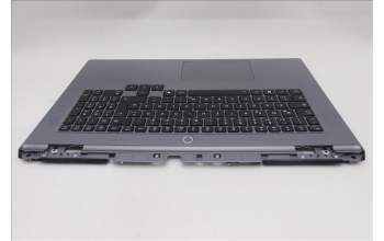Lenovo 5CB1S90426 C-Cover with keyboard, German, Luna Grey, RGB Backlight, UK