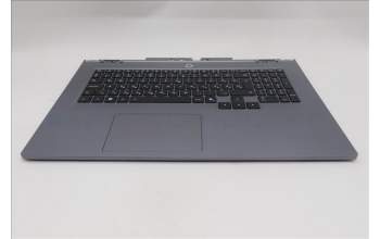 Lenovo 5CB1S90428 C-Cover with keyboard, Hungarian, Luna Grey, RGB Backlight, UK
