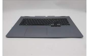 Lenovo 5CB1S90435 C-Cover with keyboard, French Arabic, Luna Grey, RGB Backlight, UK